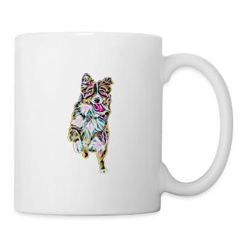Border Collie - Mug blanc - blanc - Droite