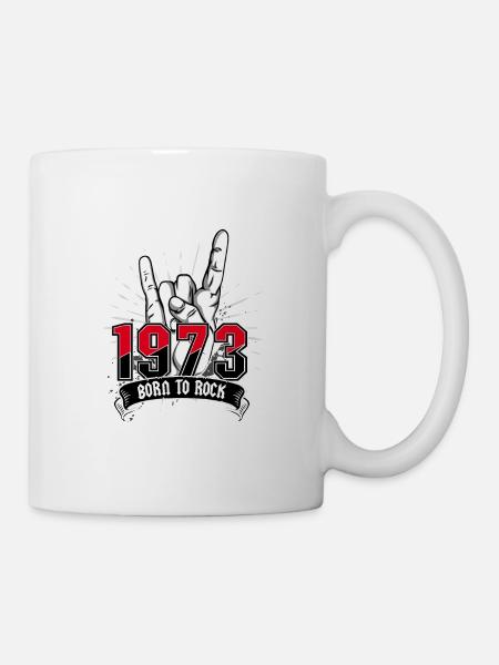 Born To Rock 1973 - Mug - white