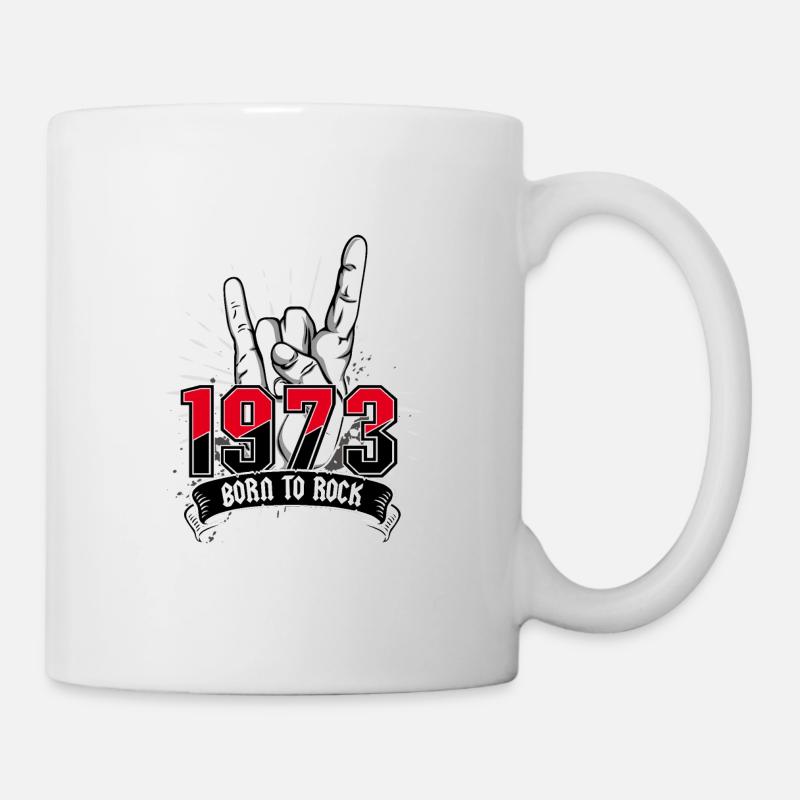 Born To Rock 1973 - Mug - white