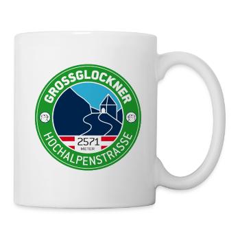 Großglockner Hochalpenstraße 2 - Tasse - Weiß - Rechts