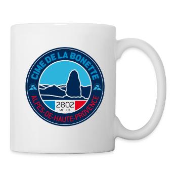 Cime de la Bonette 2 - Mug - white - Right