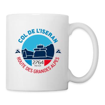 Col de l'Iseran 1 - Mug - white - Right