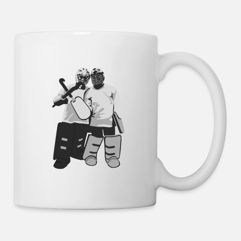 Goalies - Tasse - Weiß