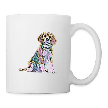 Beagle - Mug blanc - blanc - Droite
