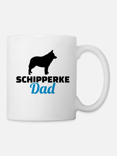 Schipperke - Tasse - Weiß