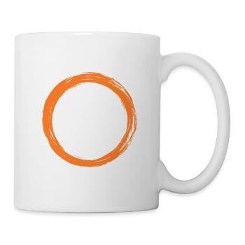 Kreis Symbol - Tasse - Weiß - Rechts