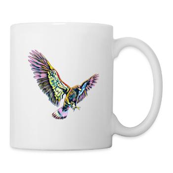 Adler - Tasse - Weiß - Rechts