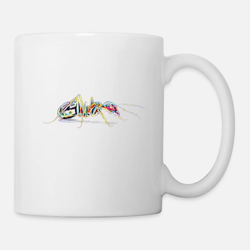 Fourmi - Mug blanc - blanc