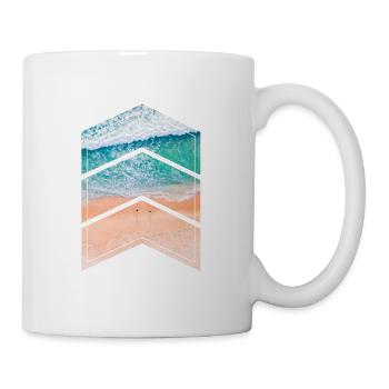 Arrow Beach - Tasse - Weiß - Rechts