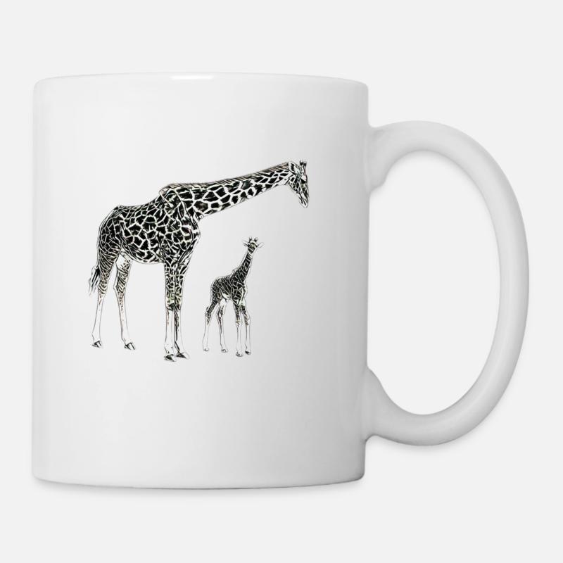 Giraffe - Tasse - Weiß