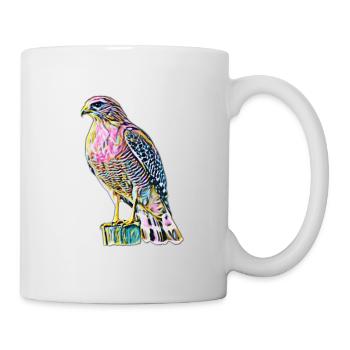 Faucon - Mug blanc - blanc - Droite