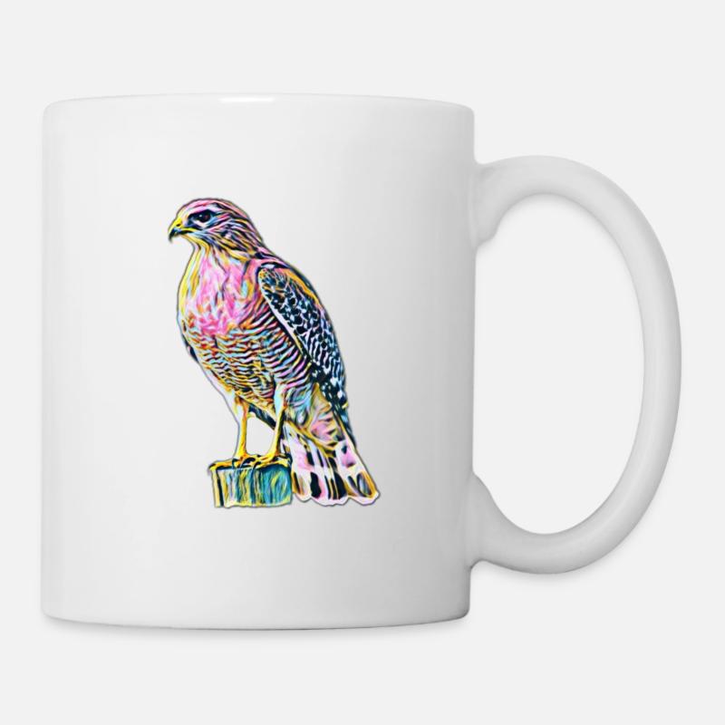 Faucon - Mug blanc - blanc