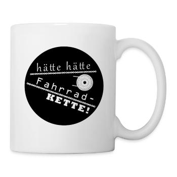 HÄTTE HÄTTE FAHRRADKETTE - Tasse - Weiß - Rechts