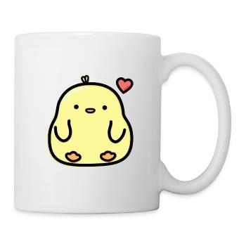 Poussin - Mug blanc - blanc - Droite
