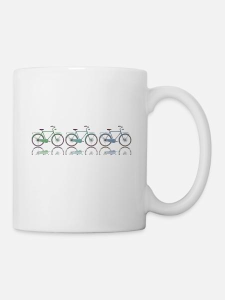 vélo - Mug blanc - blanc