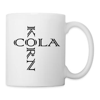 Cola grain intertwined - Mug - white - Right