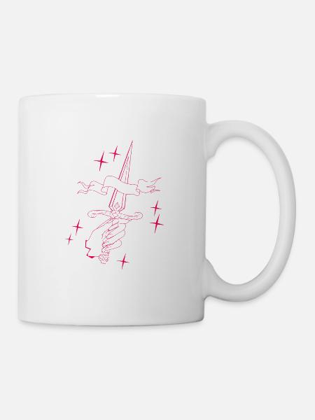 Genialer Dolch - Tasse - Weiß