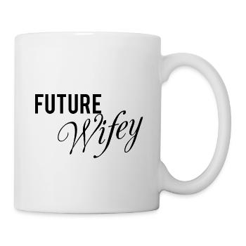 Mariage de la future épouse - Mug blanc - blanc - Droite