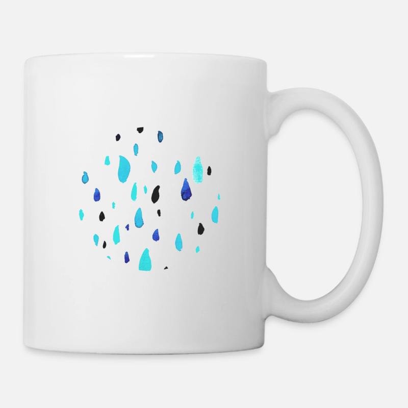 Raindrops - Mug - white