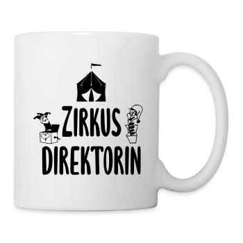 Zirkus Direktorin - Tasse - Weiß - Rechts