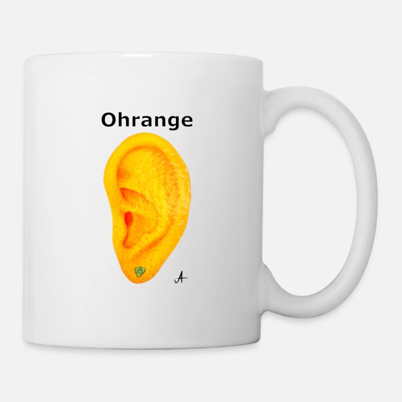 Ohrange - Tasse - Weiß