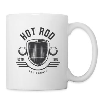 Voiture Hot Rod Américaine Passion Hot Rod - Mug blanc - blanc - Droite