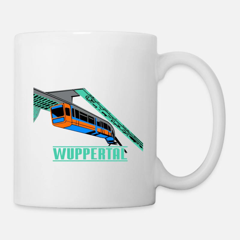 Wuppertal Schwebebahn - Tasse - Weiß