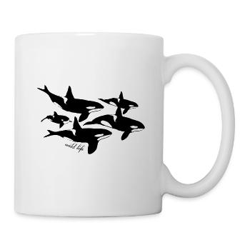 Killer Whale Wildlife - Mug - white - Right