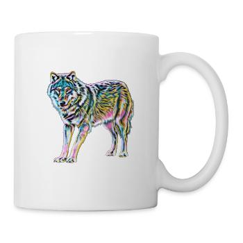 wolf - Mug - white - Right