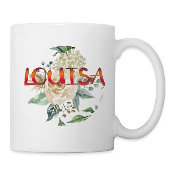 Louisa - Mug blanc - blanc - Droite