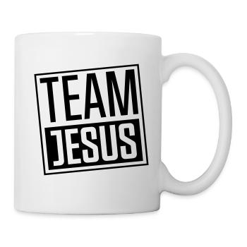 équipe jésus christ - Mug blanc - blanc - Droite