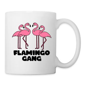 FLAMINGO GANG - Mug - white - Right