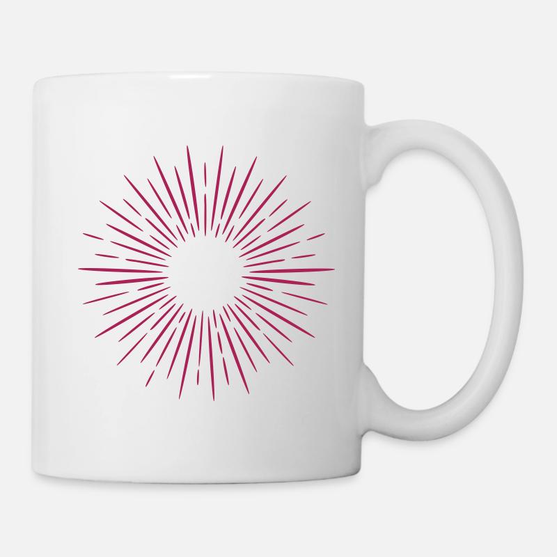 sonne - Tasse - Weiß