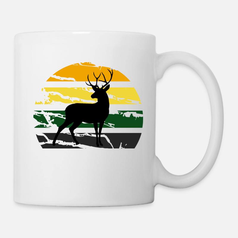 deer - Mug - white
