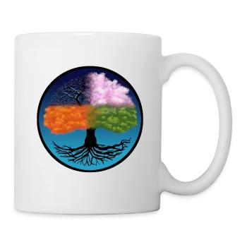 Tree of Life Seasons - Tree of Life Season - Mug - white - Right