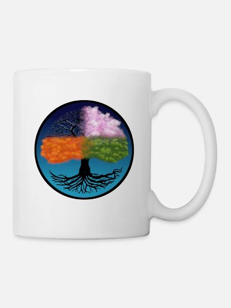 Tree of Life Seasons - Tree of Life Season - Mug - white