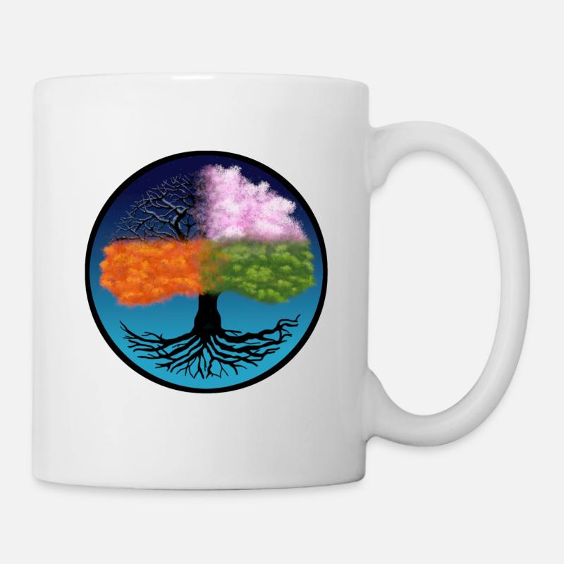 Saisons de l'Arbre de Vie - Saison de l'Arbre de Vie - Mug blanc - blanc