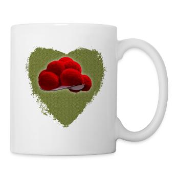 My heart beats for the Black Forest - Mug - white - Right