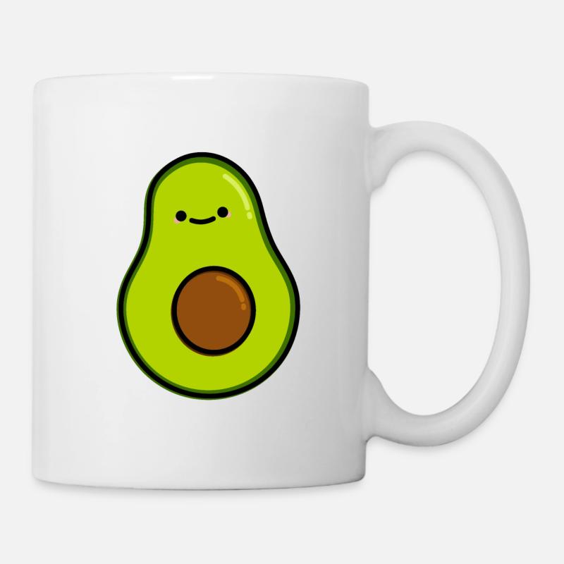 Cute Avocado - Mug - white