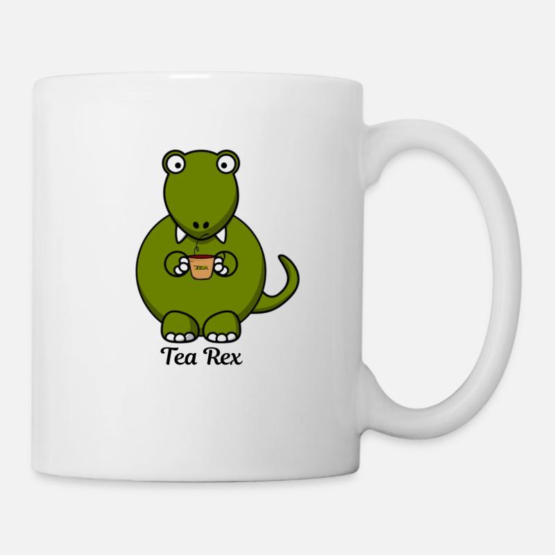 Tea Rex - Tasse - Weiß
