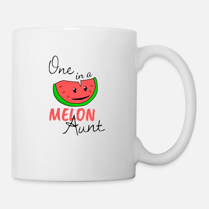 One in a Melon Aunt one in Melons Aunt - Mug - white