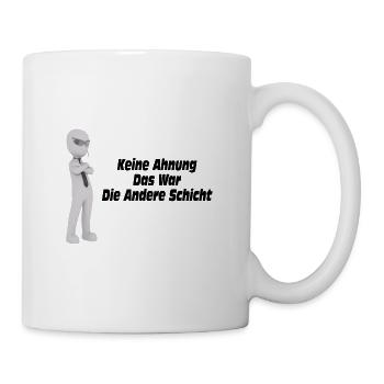 Fun Shirt - Tasse - Weiß - Rechts