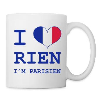 I Love Rien I'm Parisian - Mug - white - Right