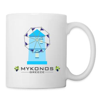 Mykonos - Tasse - Weiß - Rechts