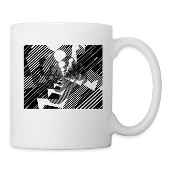 Cours Cours cours - Mug blanc - blanc - Droite