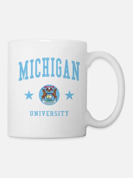 Université du Michigan - Mug blanc - blanc