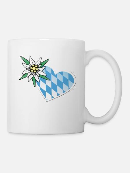 Bayernliebe - Tasse - Weiß