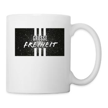 Große Freiheit - Tasse - Weiß - Rechts