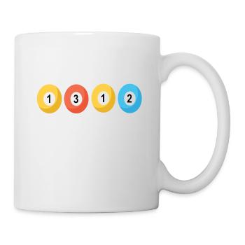 1312 acab - Tasse - Weiß - Rechts