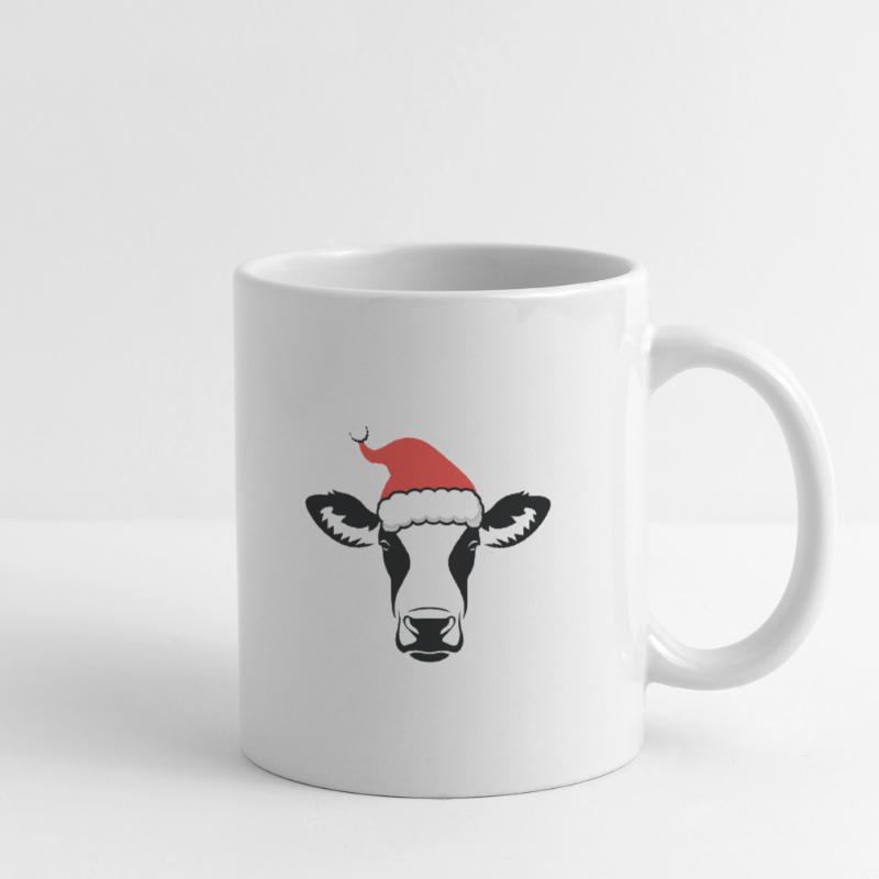 Weihnachtskuh Tasse
